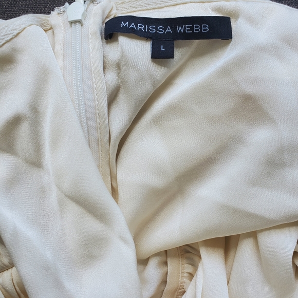 MARISSA WEBB SILK MINI SKIRT SIZE  L - Picture 6 of 6